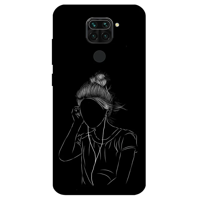 کاور مگافون طرح مینیمال مدل 1858 مناسب برای گوشی موبایل شیائومی Redmi Note 9 / Redmi 10x  