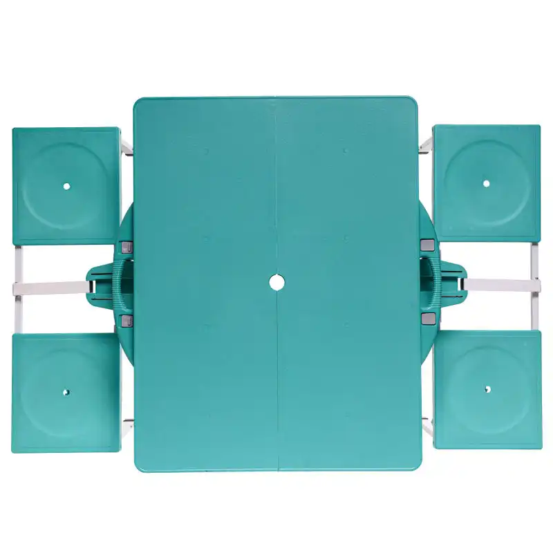 میز و صندلی سفری همسفر مدل تاشو 4 نفره