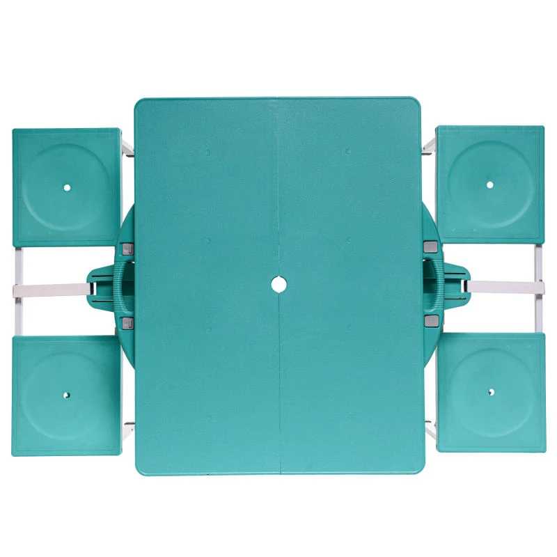 عکس شماره 2 : میز و صندلی تاشو سفری مدل تاشو 4 نفره