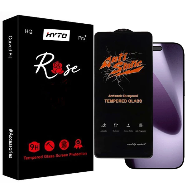 محافظ صفحه نمایش انتی‌استاتیک هیتو مدل Rose Endura مناسب برای گوشی موبایل اپل IPhone 17 pro