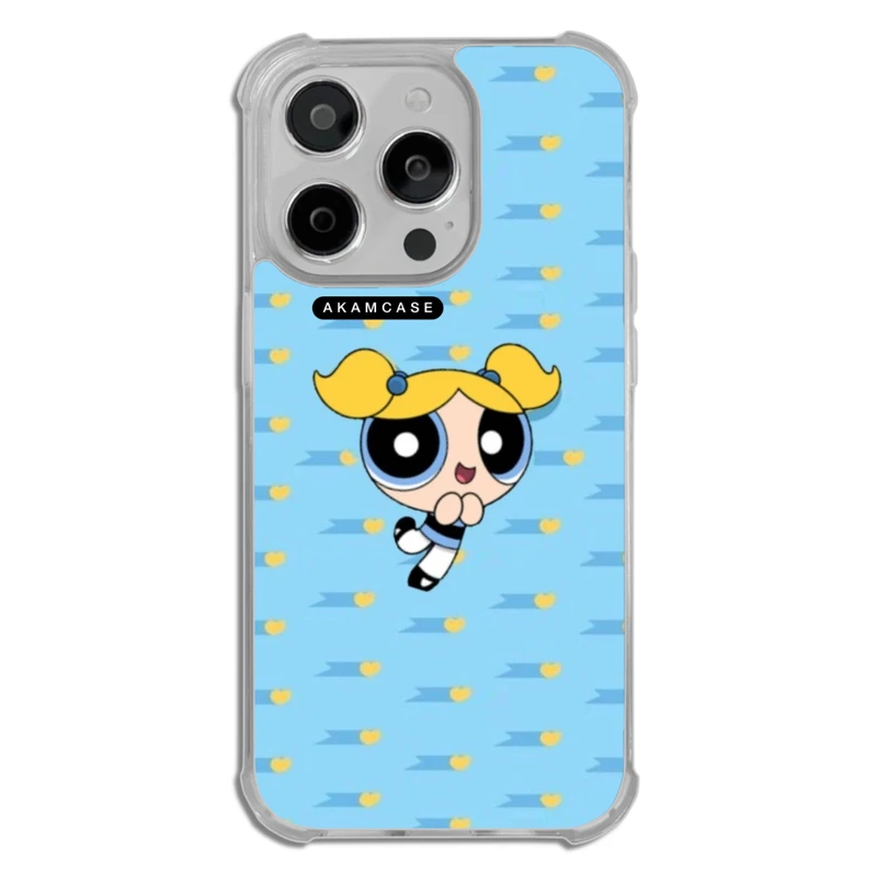 کاور آکام مدل AMCWTA14PRO-POWERPUFF GIRLS1 مناسب برای گوشی موبایل اپل iPhone 14 Pro