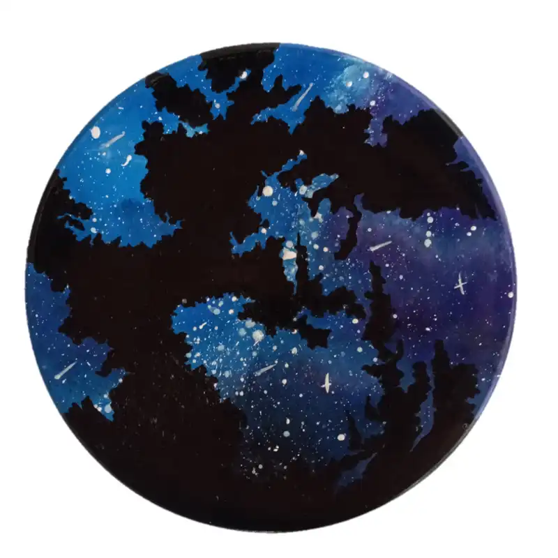 دیوارکوب سفالی مدل کهکشان