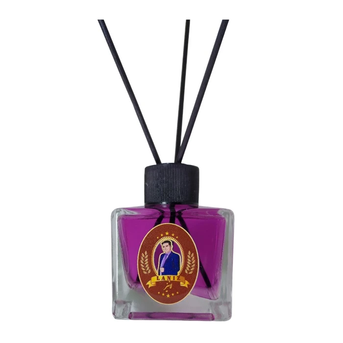 خوشبوکننده هوا لانیز مدل زمرد رایحه یاس و مشک حجم 130 میلی لیتر