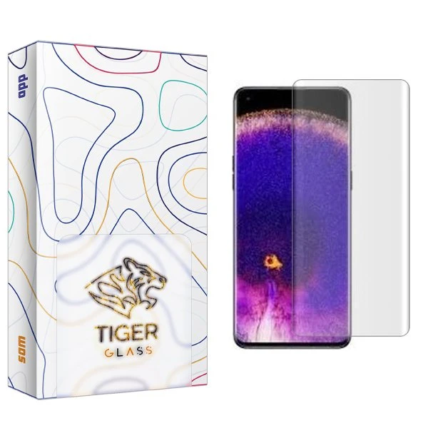 محافظ صفحه نمایش تایگر گلس مدل APL2 UV_NEW مناسب برای گوشی موبایل اوپو find X5 / 13 Lite