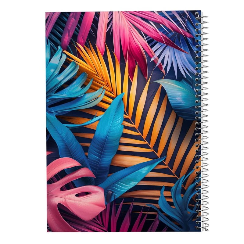 دفتر ژورنال نویسی 50 برگ مدوپد مدل نقطه ای طرح برگ کد DF15564