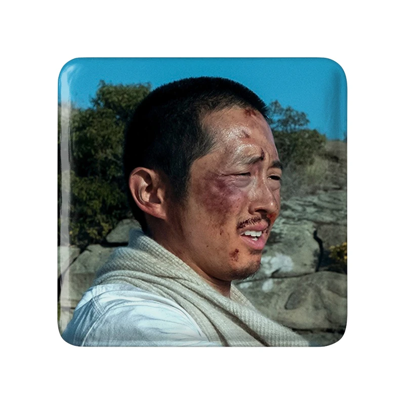 مگنت خندالو طرح سریال بیف Beef مدل مربعی کد 29997