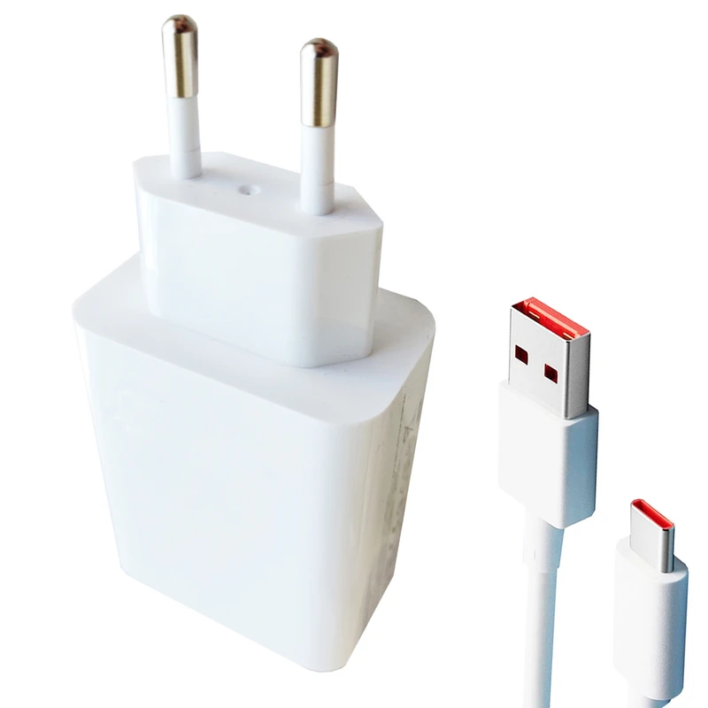 شارژر دیواری 33 وات توربو مدل TURBO به همراه کابل USB-C