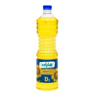 روغن مایع آفتابگردان پالایش شده با ویتامین D3 هایلی - 1.5 لیتر