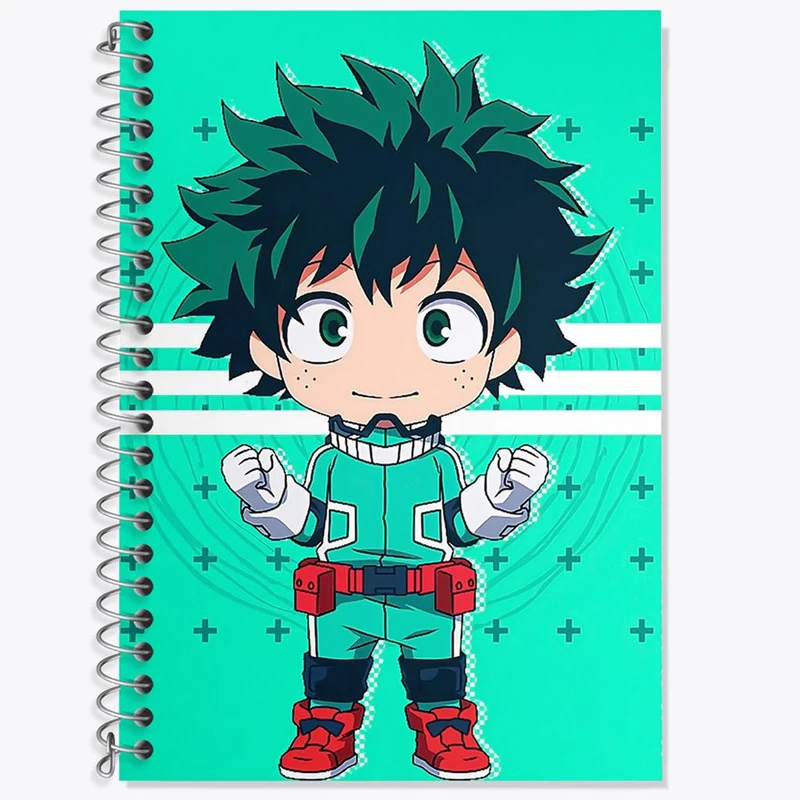 دفتر لغت 50 برگ خندالو مدل میدوریا انیمه آکادمی قهرمان من کد 11597