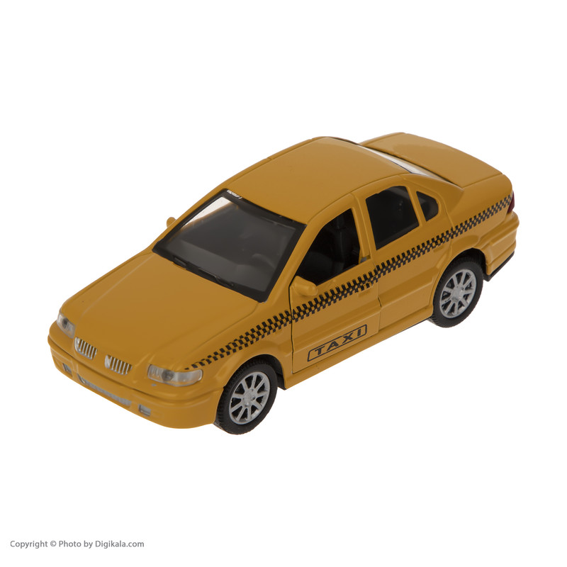 ماشین بازی مدل سمند تاکسی کد 100