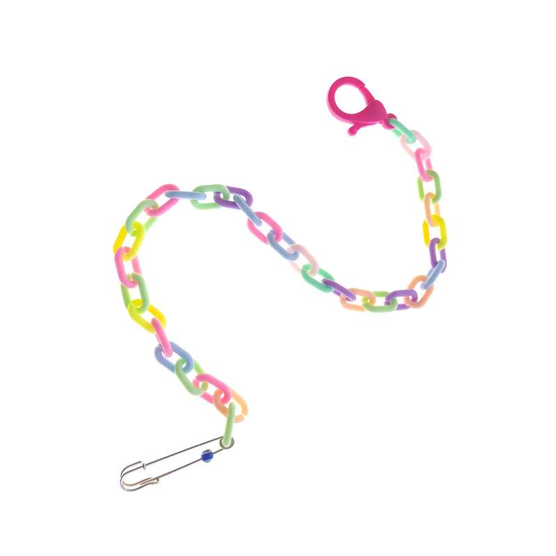 زنجیر پستانک مدل هفت رنگ کد 01