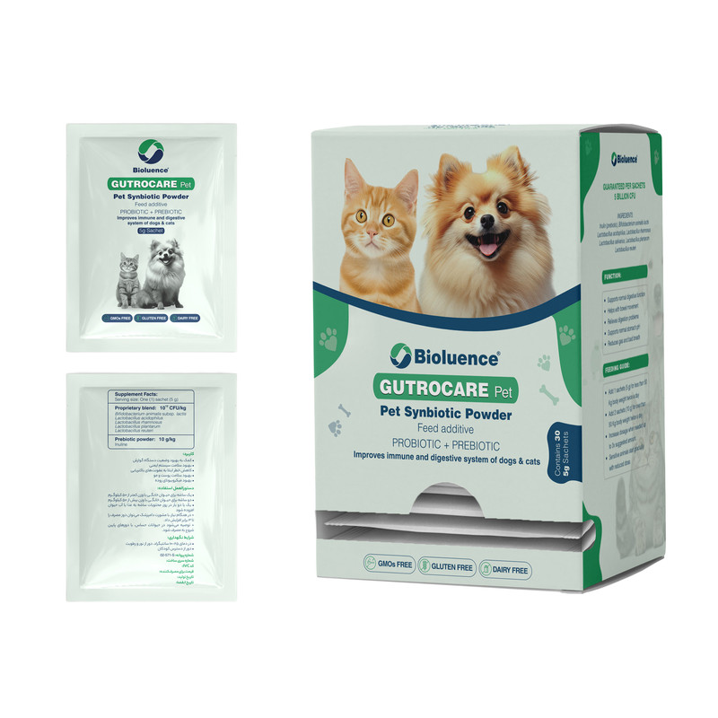 پروبیوتیک حیوانات خانگی بایولوئنس مدل گاتروکر بسته 30 عددی