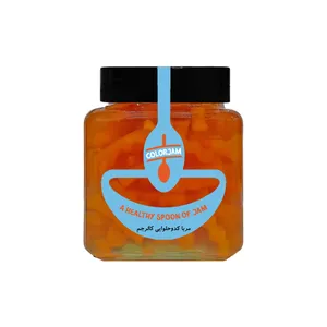 پالت مربا کدو حلوایی و زرشک و زردآلو و انجیر و کیوی کالرجم بسته 5 عددی