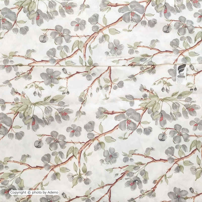 سرویس ملحفه آدنو مدل کاترینا کد CH117 یک نفره 2 تکه