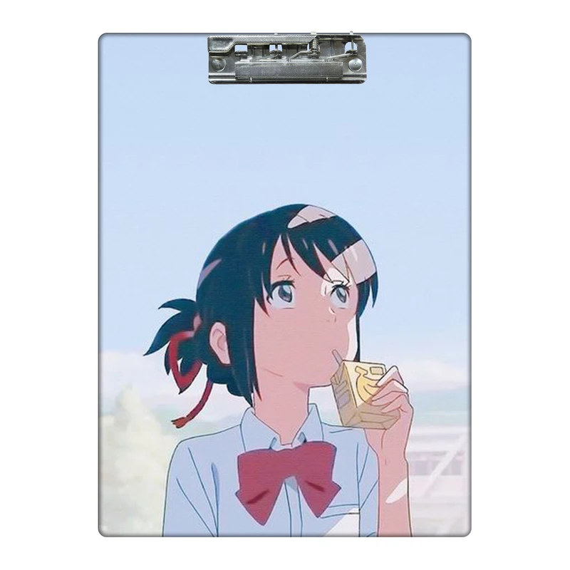 تخته شاسی طرح انیمه اسم تو Mitsuha کد  6937943 سایز A4