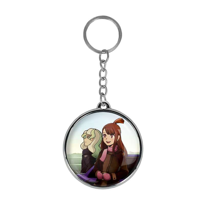 جاکلیدی خندالو طرح اکو و دیانا انیمه جادوگران کوچک Little Witch Academia مدل دوطرفه کد 2293422927 جاکلیدی خندالو طرح اکو و دیانا انیمه جادوگران کوچک Little Witch Academia مدل دوطرفه کد 2293422927