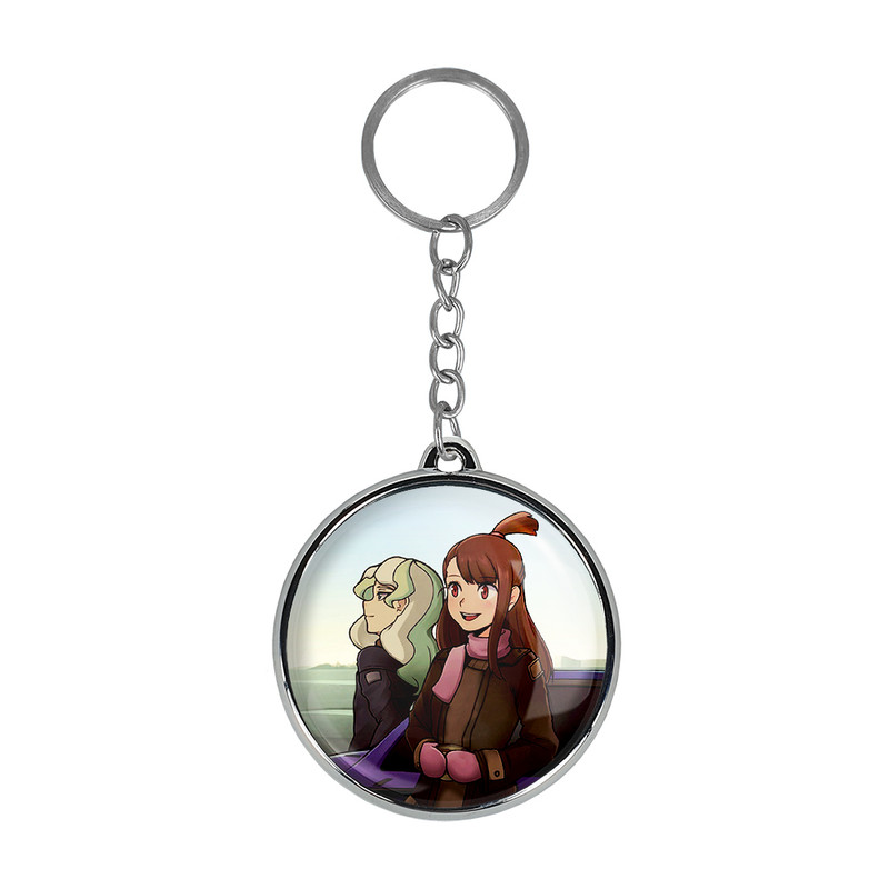 جاکلیدی خندالو طرح اکو و دیانا انیمه جادوگران کوچک Little Witch Academia مدل دوطرفه کد 2293422927 جاکلیدی خندالو طرح اکو و دیانا انیمه جادوگران کوچک Little Witch Academia مدل دوطرفه کد 2293422927