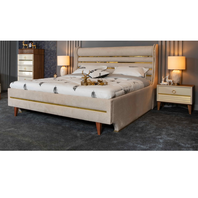تخت خواب دو نفره مدل آرنا کد 205 سایز 180x200 سانتی متر