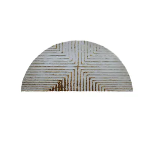  پادری مدل نیم دایره طرح  مدرن کد 8898 سایز 90×45 سانتی متر