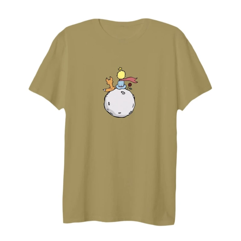 تی شرت لانگ آستین کوتاه زنانه مدل شازده کوچولو کد 4