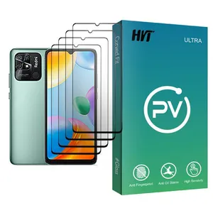 HVT PV Glass MIX004 Screen Protector For Xiaomi Redmi 10C Pack Of 4