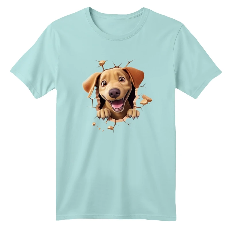 تی شرت آستین کوتاه بچگانه مدل سگ