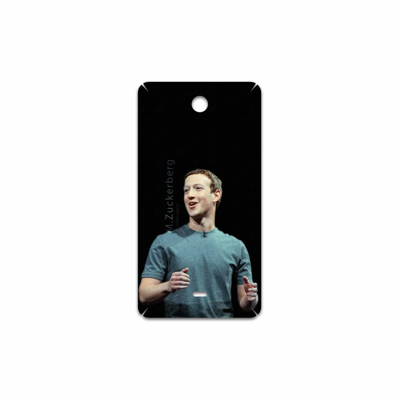 برچسب پوششی ماهوت مدل Mark Zuckerberg مناسب برای گوشی موبایل مایکروسافت Lumia 430