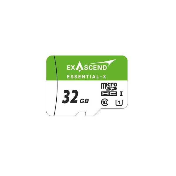  کارت حافظه microSD اکساسند مدل 32es کلاس 10 استاندارد UHS-I سرعت 50MBps ظرفیت 32 گیگابایت