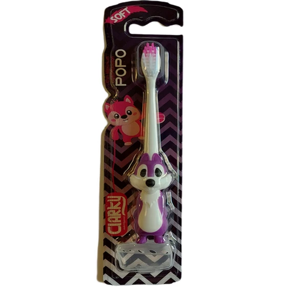 مسواک کلارکی مدل popo با برس نرم
