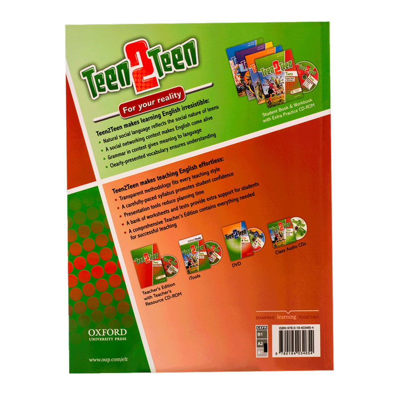 کتاب Teen 2 Teen Two اثر Joan Saslow And Allen Ascher انتشارات آرماندیس کتاب Teen 2 Teen Two اثر Joan Saslow And Allen Ascher انتشارات آرماندیس
