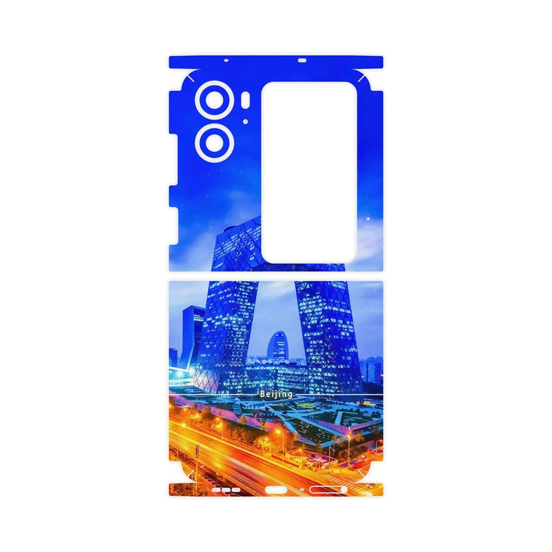 برچسب پوششی ماهوت مدل Beijing city-FullSkin مناسب برای گوشی موبایل اپو Find N2 Flip