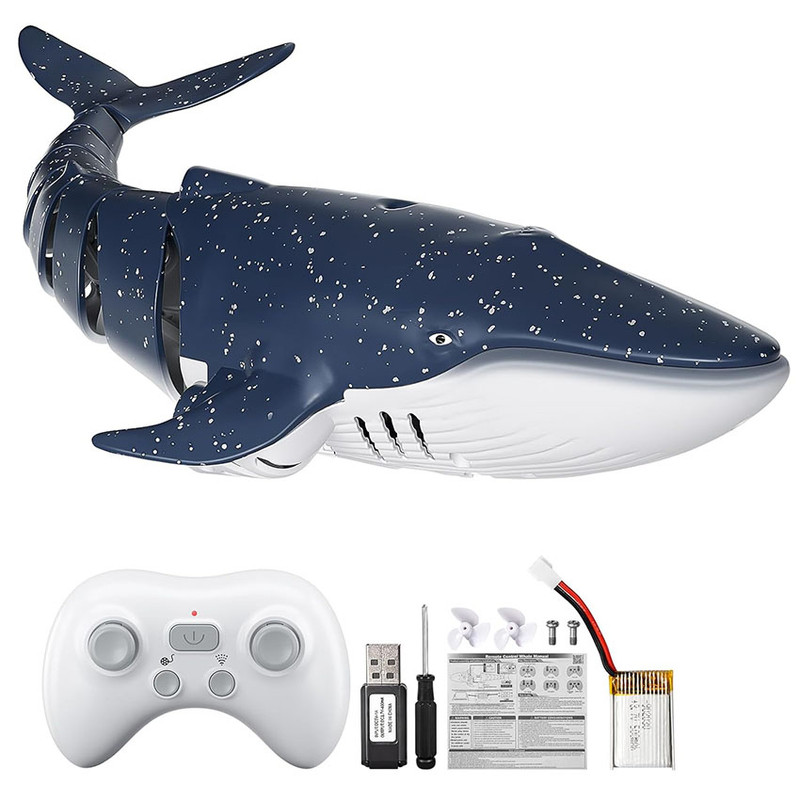 اسباب بازی کنترلی مدل نهنگ شناور ضد اب طرح کنترل ضد اب و اسپری آب کد 18002-2