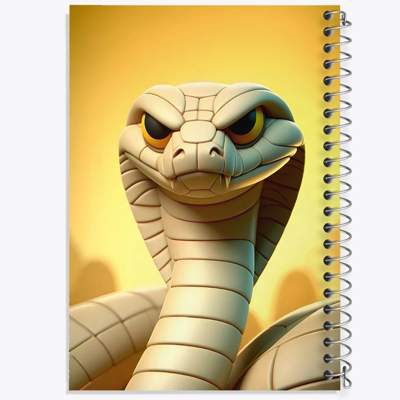 دفتر نقاشی 50 برگ خندالو طرح مار کد F7769