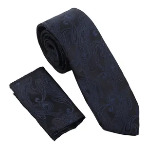 ست کراوات و دستمال جیب مردانه نسن مدل A11