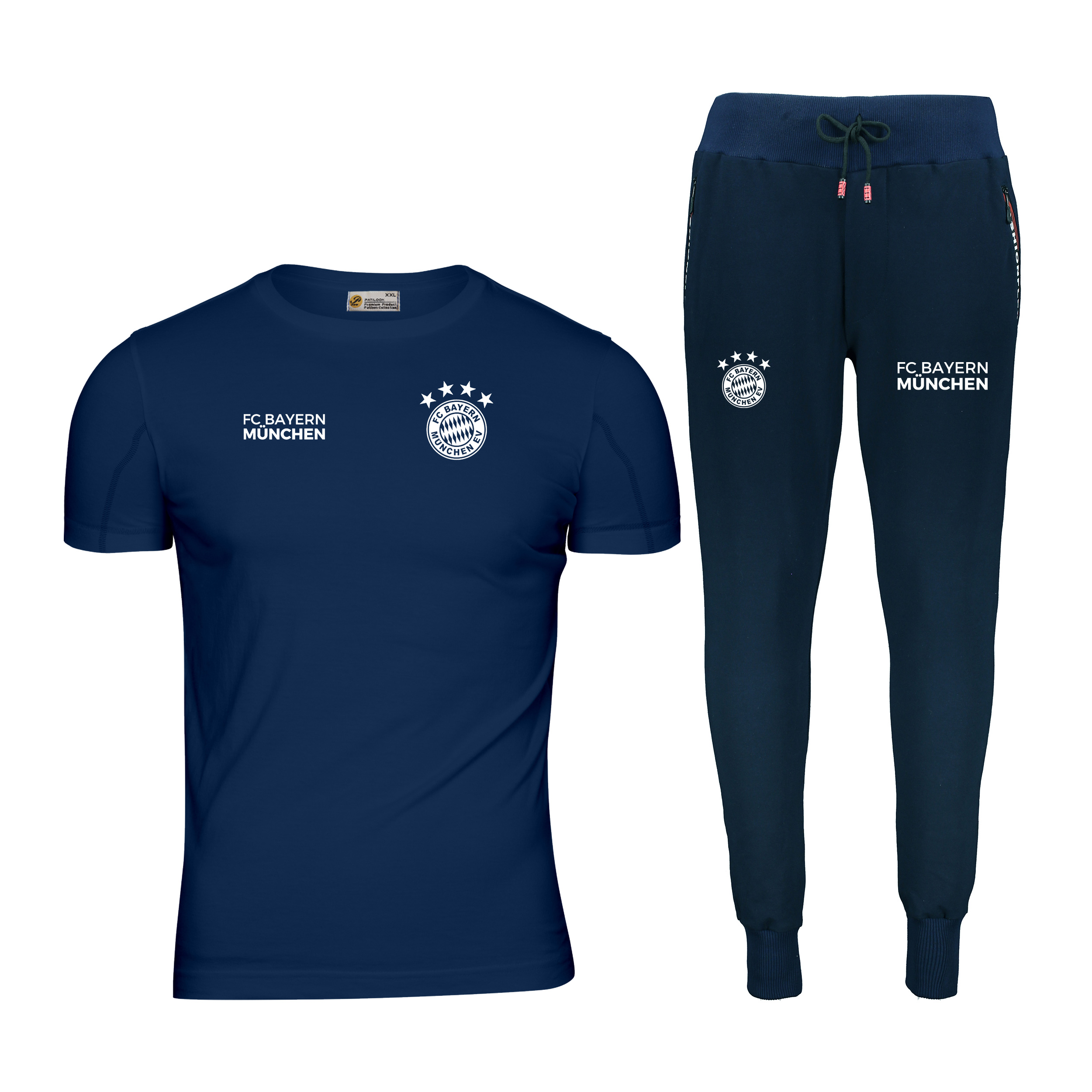 ست تی شرت و شلوار ورزشی مردانه پاتیلوک مدل بایرن مونیخ کد 400105