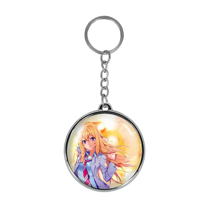 جاکلیدی خندالو طرح کائوری انیمه دروغ تو در آوریل مدل دوطرفه کد 3245632457