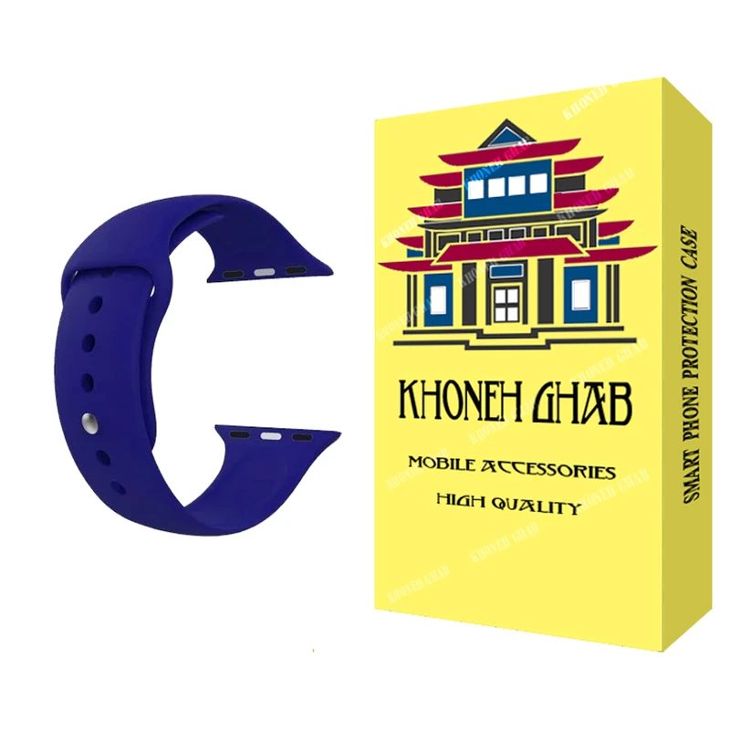 بند خونه قاب مدل BAND مناسب برای اپل واچ 41 / 40 / 38 میلی متری