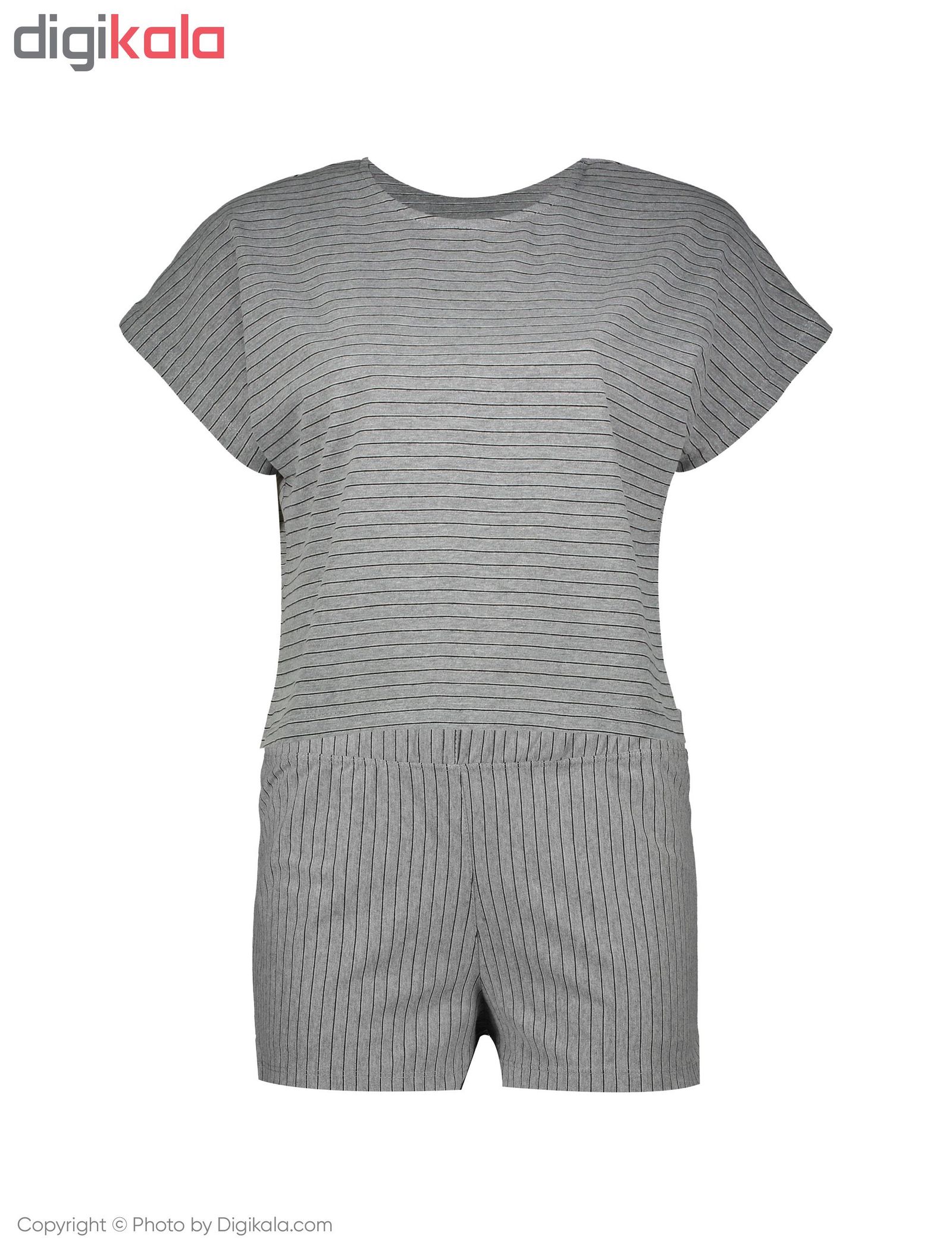 ست تی شرت و شلوارک زنانه گارودی مدل 1003214011-09 -  - 2