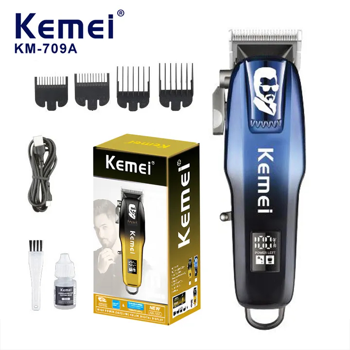 ماشین اصلاح موی سر و صورت کیمی مدل KM-709A ماشین اصلاح موی سر و صورت کیمی مدل KM-709A