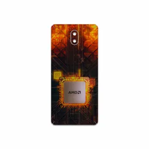 MAHOOT AMD Brand Cover Sticker for Nokia 3.1