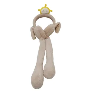 گوش گیر زمستانی دخترانه مدل پمپی صدادار