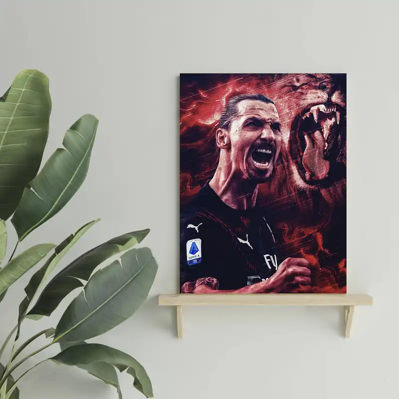 تابلو بوم مدل زلاتان ابراهیموویچ کد vnd-9