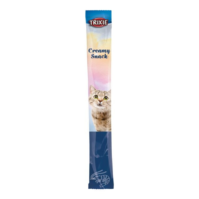 بستنی گربه تریکسی مدل طعم میگو وزن 70 گرم