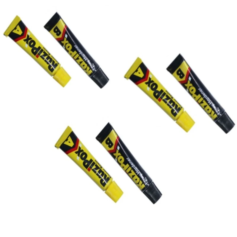 چسب دوقلو رازی مدل POX حجم 16 میلی لیتر مجموعه 3 عددی