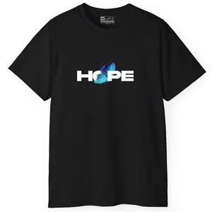 تی شرت آستین کوتاه مردانه پاد آفرین مدل HOPE کد 0178