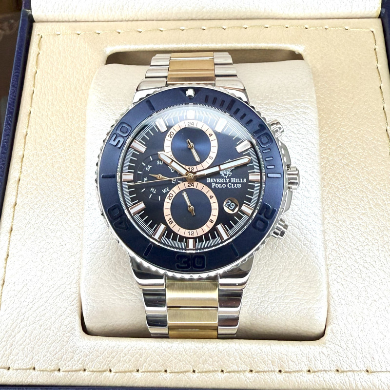 ساعت مچی عقربهای مردانه کوارتز بورلی هیلز پولو کلاب مدل BP3540X.590