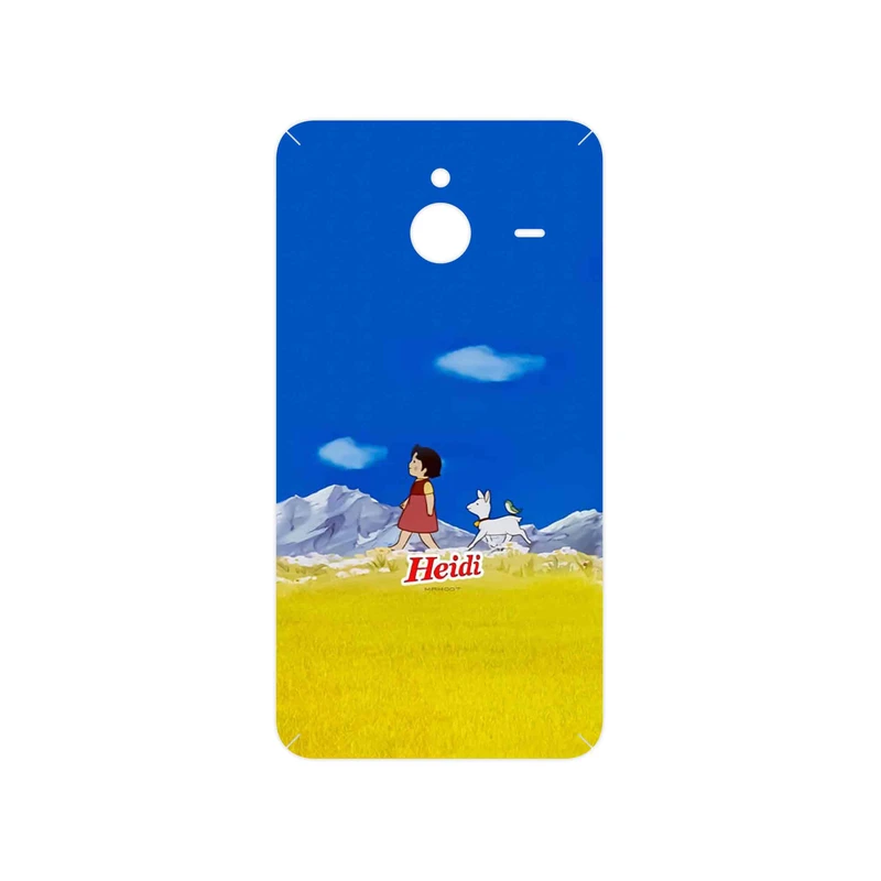 برچسب پوششی ماهوت مدل Heidi Girl of the Alps مناسب برای گوشی موبایل مایکروسافت Lumia 640 XL