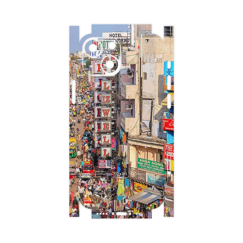 برچسب پوششی ماهوت مدل City of Delhi-FullSkin مناسب برای گوشی موبایل اپل iPhone 13 Mini