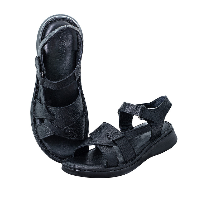 صندل زنانه ماکسیم مدل پونه رنگ مشکی