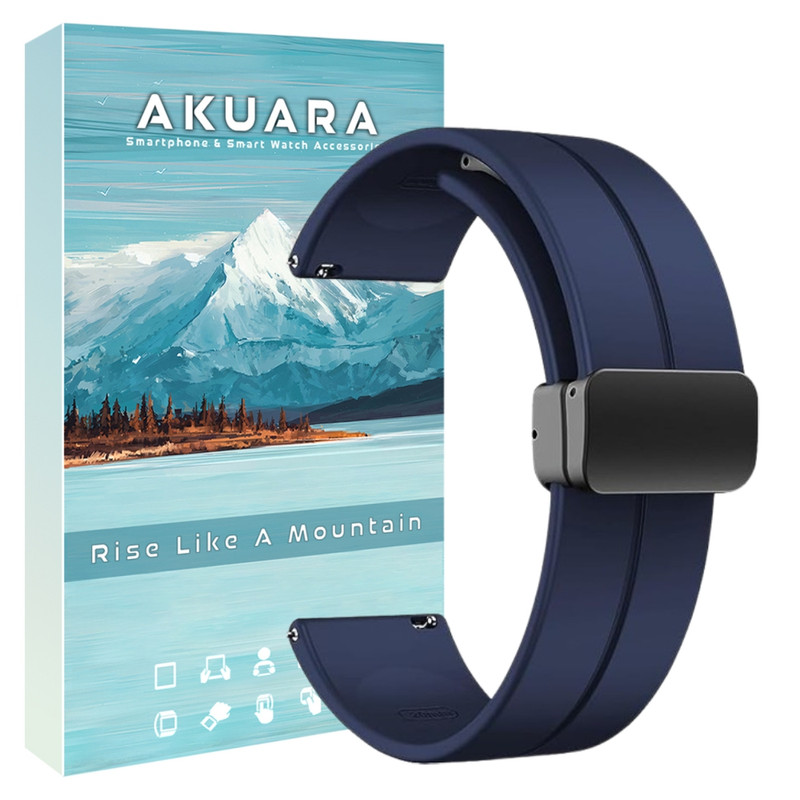 بند آکوآرا مدل Silicone Magnet AK مناسب برای ساعت هوشمند میبرو Mibro Lite 2 / Lite 3